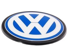 VAG Volkswagen Golf Mk4 variklio dangčio emblema mėlyna balta originali 036103940L