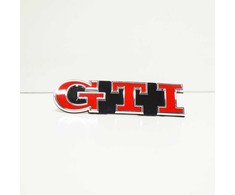 VAG Volkswagen Golf Mk7 Polo GTI Emblema Ženklas Logotipas Grotelės 5G0853679AGKRR NAUJAS ORIGINALUS