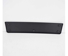 VAG VW Golf Mk7 satino juodos spalvos priekinis numerio laikiklis originalus 5G0807287AK9B9