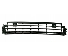 VAG VOLKSWAGEN GOLF MK8 priekinio bamperio apatinė vidurinė juoda ventiliacijos grotelė 5H0853677F9B9 originali