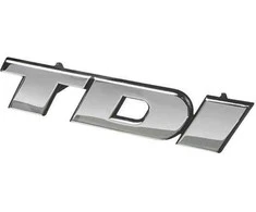 VAG Volkswagen LT Priekinio Grotelių Ženklo Emblema Chromu 1997 2007 Originalus 2D0853679Z10