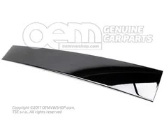 VAG Volkswagen Polo 6Q 2007-2015 Juostelės Dėžės Gaubtas Juodas Originalus 6Q4837902G041