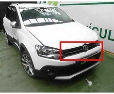 VAG Volkswagen POLO 6R Priekinis Bamperis Radiatoriaus Grotelės 6R0853651AFFOD NAUJAS ORIGINALUS