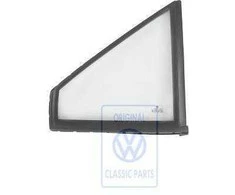 Vag Volkswagen Polo Hatchback 86C 1991 1994 Stiklinės Durų Stiklas Su Hermetizacija Originalus 867845113F