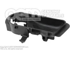 Vag Volkswagen Polo Hatchback 86C 1991 1994 Vidinės Durų Rankenos Gaubtas Juodas Originalus 86783723501C