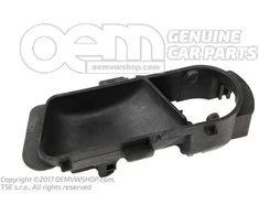 Vag Volkswagen Polo Hatchback 86C 1991 1994 Vidinės Durų Rankenos Gaubtas Juodas Originalus 86783723501C