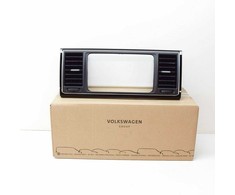 VAG Volkswagen T6 T6.1 Skydelis Su Ventiliacijos Angomis Satino Juodos Aliuminio Spalvos Originalus 7E5857038FGVK