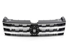 VAG Volkswagen Teramont Radiator Grille Chromuotai Satin Juoda/Šviesus Chromas 3CN853651ARYP