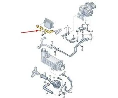 Vag Aušinimo Žarna Audi A3 8Y Skoda Kodiaq 57H Originalus 05E122049C