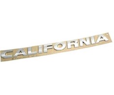 VAG Volkswagen TP T5 galinių durelių emblema CALIFORNIA originali 7E7853687739