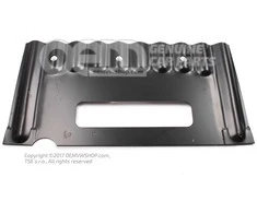 VAG Volkswagen Transporter Kombi 7D Metalo Įdėklas Originalus 7D1801541