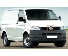 VAG Volkswagen TRANSPORTER T5 priekinių grotelių ženkliukas 7E0853601C739 originalus