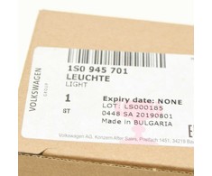 VAG "Volkswagen UP" galinis bamperis kairysis atšvaitas LHD originalus 1S0945701