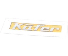 VAG Volkswagen VW Beetle KAFER emblema Chromuotas lipdukas originalus 5C0071801D