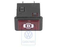 VAG Volkswagen VW ILTIS 18 Stabdžių Grandinės Šviesos Rodyklė Originalus 810919241A