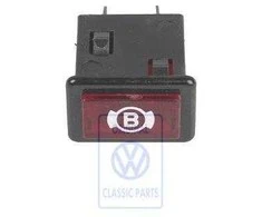 VAG Volkswagen VW ILTIS 18 Stabdžių Grandinės Šviesos Rodyklė Originalus 810919241A