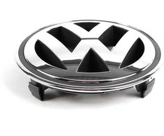 VAG "Volkswagen" VW priekinių grotelių emblema chromuota originali 3C0853600AMQH