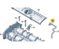 VAG Vožtuvas 030103175B Originalus 030103175B Volkswagen