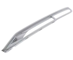 VAG VW 3D priekinio bamperio apatinė chromuota apdailos detalė dešinė 3D08072442ZZ
