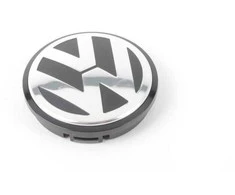 VAG Chromuotas Juodas Dangtelis VW GOLF IV 2003-2005 Originalus 1J0601171XRW
