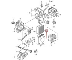 VAG VW 6R dulkių ir žiedadulkių filtro įdėklas originalus 6R0820367