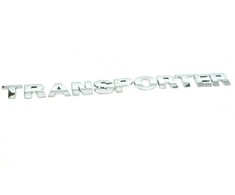VAG VW 7E 7H Galinio bagažinės dangčio "TRANSPORTER" užrašas Originalus 7H0853687739