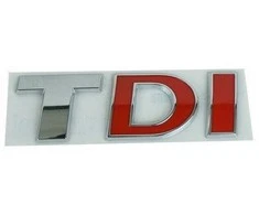 VAG VW AMAROK 2010 - 2017 Galinis bagažinės dangtis TDI emblema originalus 2H0853675AGQF