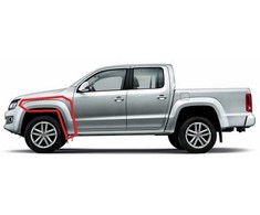 VAG VW Amarok 2013-2017 Priekinis K/S Kairysis Ratlankio Dangtelio Apdaila Originali 2HH854731