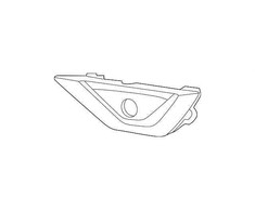 VAG VW Atlas Teramont CA1 dangtelis Dalis bamperio dešinės pusės 3CN8546629B9 originalus