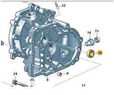 VAG VW Audi 085 Pavarų dėžės veleno sandariklis 085311113 Originalus