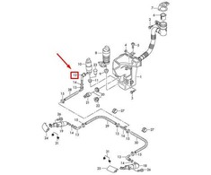 VAG VW Audi adapteris 1T0955665 Originalus