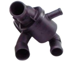 VAG VW aušinimo skysčio reguliatoriaus korpusas su termostatu 2X0121111B originalus