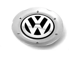 VAG "VW Beetle 02-05" 16 colių lieti ratlankiai, centrinė stebulė, chromuotas pilkas dangtelis, originalus 1C0601149MGRB