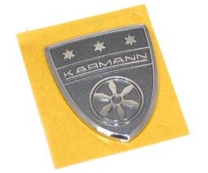 VAG VW Beetle Karmann Edition Chrome šoninė emblema su ženkliuku originali 5K7853688DYIO