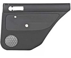 VAG VW Bora 1J2 Durų Apmuovė Juoda/Antracitas 1998-2013 Originalus 1J9867212QKNR
