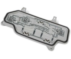 VAG VW CADDY IV galinių žibintų laikiklis su kairės pusės galinėmis durelėmis 2K1945257B Originalus