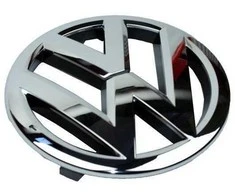 VAG VW CADDY PASSAT TOURAN priekinio radiatoriaus grotelių emblema originali 1T0853601EULM