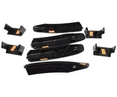 VAG VW CADDY stogo bėgių dangtelių dangtelių rinkinys originalus 2K589840203C