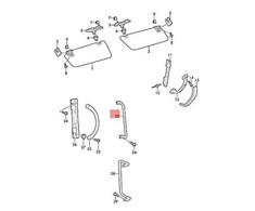VAG VW Crafter E-Crafter SCB SCC SXB SYB rankena geltonos spalvos 7C0857645D120 originali