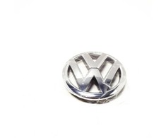 VAG VW Emblema Chromo Spalvos Juoda Vento Polo 2013 2017 Originalus 6R0853600AULM