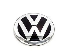 VAG VW Emblema Juoda Šviesiai Chromuota Volkswagen Caddy 2K 2016 2017 Originalus 2K5853601AJZA
