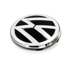 VAG VW Emblema Juoda Šviesiai Chromuota Volkswagen Caddy 2K 2016 2017 Originalus 2K5853601AJZA
