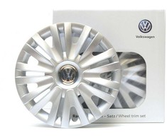 VAG VW Golf 5 6 Touran Ratų gaubtai Ratų apdailos komplektas 15 colių 4 vnt. Originalus 5K0071455