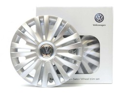 VAG VW Golf 5 6 Touran Ratų gaubtai Ratų apdailos komplektas 15 colių 4 vnt. Originalus 5K0071455