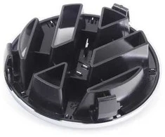 VAG VW GOLF 5 CADDY 3 TOURAN POLO emblema Grotelės chromuotos originalios 1T0853601A FDY