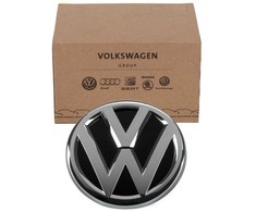 VAG VW GOLF 7 iki MY 2020 Emblema su logotipu ant galinių durelių, juoda, chromuota, originali 5G0853617A