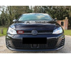 VAG VW GOLF 7 VII GTD grotelių emblema 5G0853679R Originali