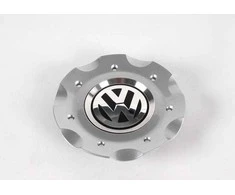 VAG VW Golf Jetta Mk5 2005-2010 Ratų centro stebulės dangtelis šviesiai chromuotas originalus 1K0601149J8Z8