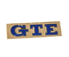 VAG VW Golf Mk7 galinio dangčio GTE emblema originali 5G0853687AAFL
