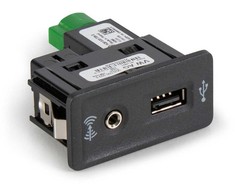 VAG VW Golf MK7 Įdiegti CarPlay Media MDI USB AUX AMI lizdas kabelis Originalus 5G0035222E